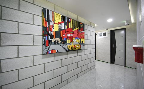 스프링클러, 소화기, 화재감지기, CCTV